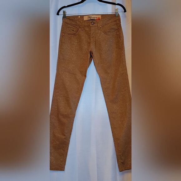 * * BLUMARINE SPARKLE STRETCHY DESIGNER JEANS - Picture 1 of 8